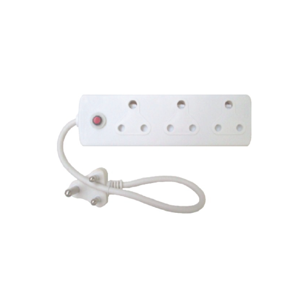 Electr 3Way + Cord Multiplug