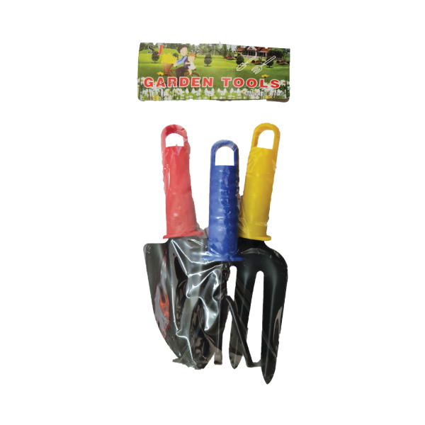Garden Tool 3 Pcs Plastic Handle