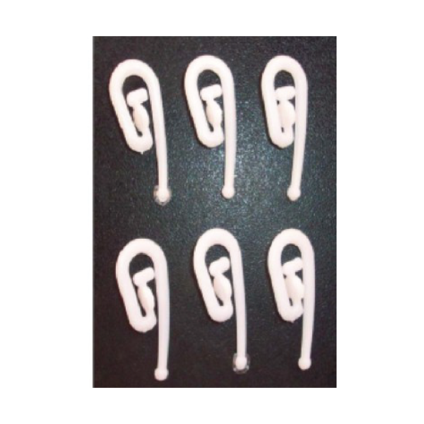 Curtain Hooks R6 50'S(Plastic)