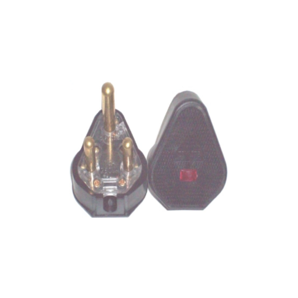Electr Plug Black