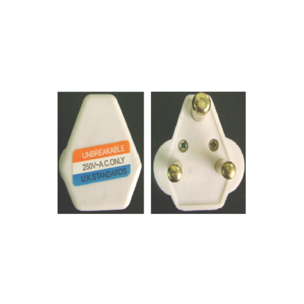Electr Plug White(Ref V318)