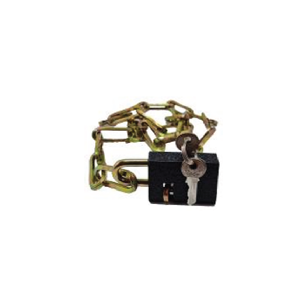 Chain With Lock 61Cm
