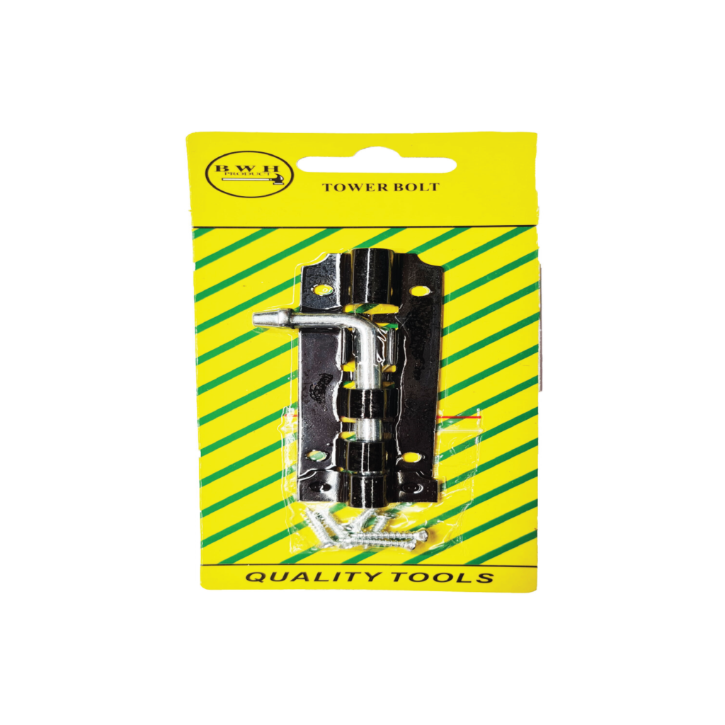 B/J 2.5" Tower Bolt Card