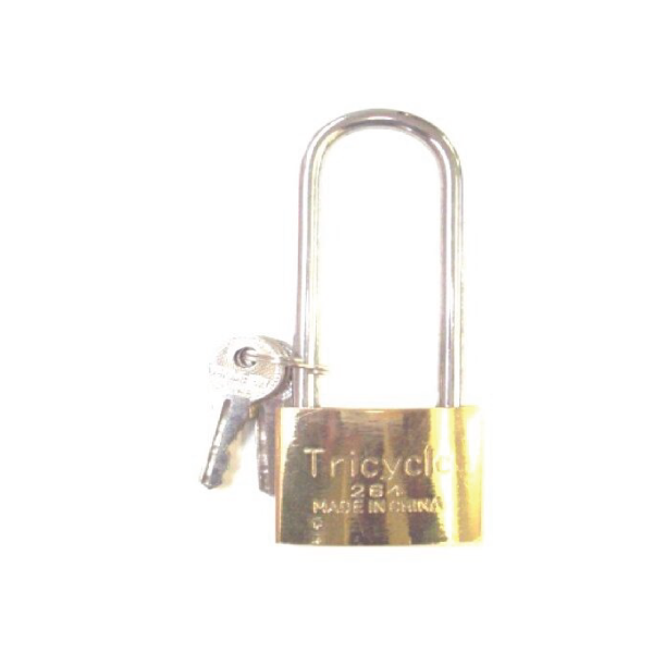 Lock Pad Brass Long Shackle 38Mm