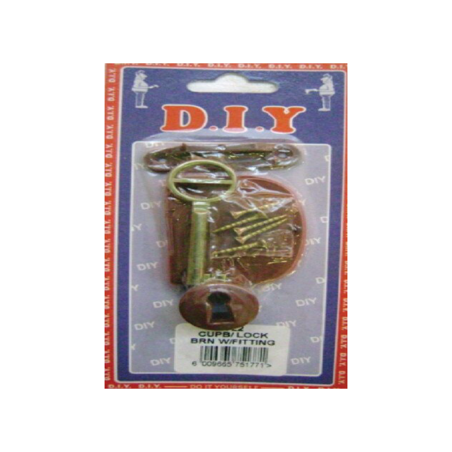 Lock Cupboard Plastic – Carded