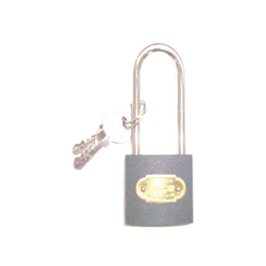 Lock Pad Grey Long Shackle 38Mm