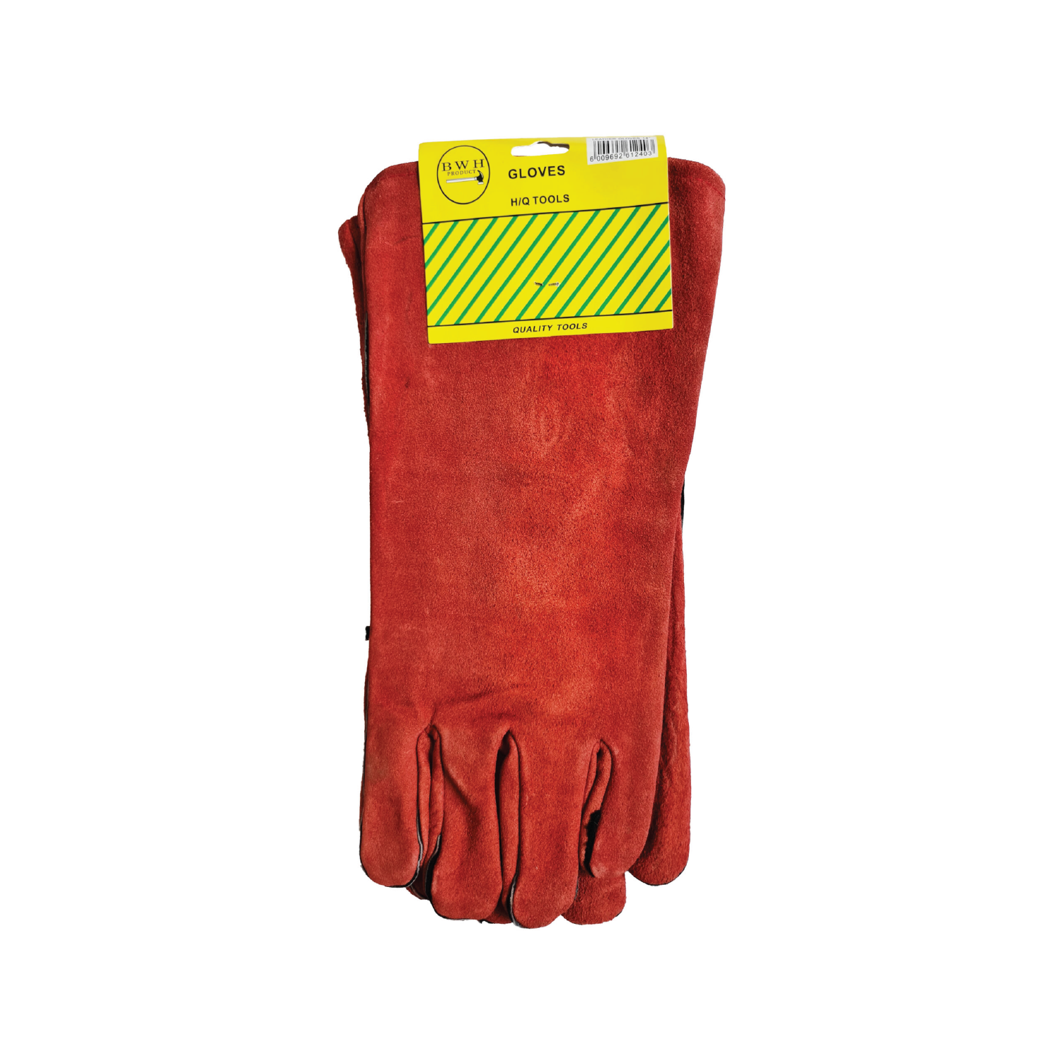 Gloves Leather Red 12″ H/Q