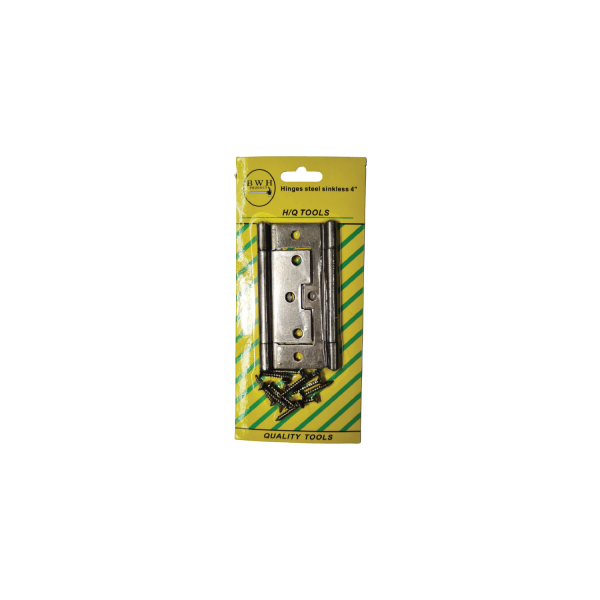 Hinges Steel Sinkless 4''-Crd